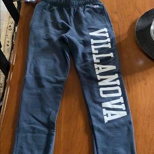 Villanova sweat pants.
